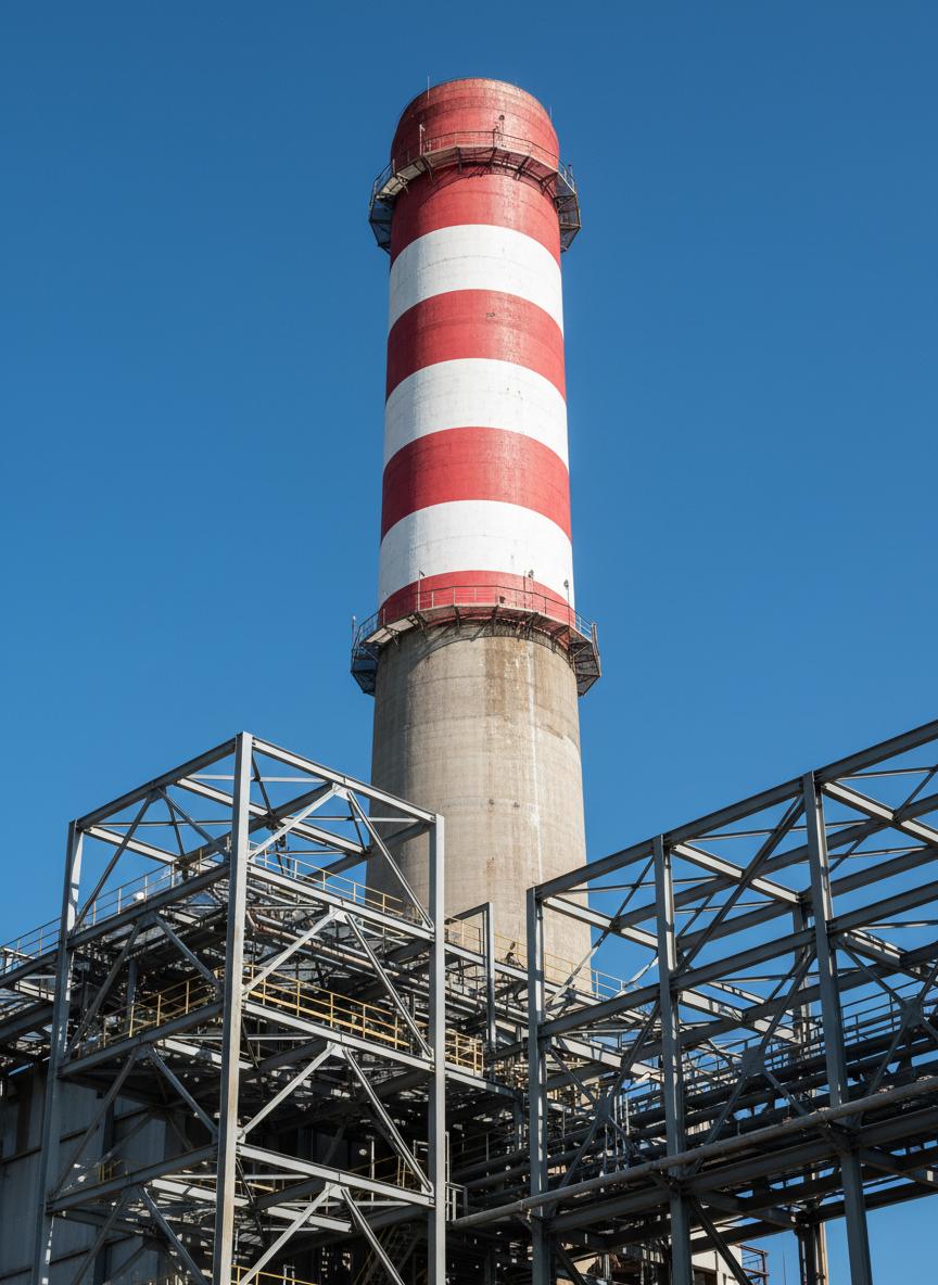 TTPC Power Plant Chimney Structure